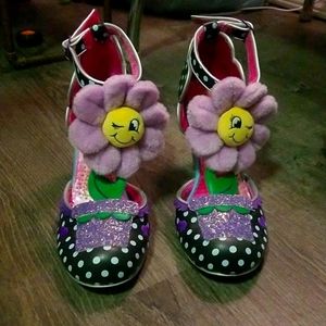 Irregular Choice flower pot heels Size 11